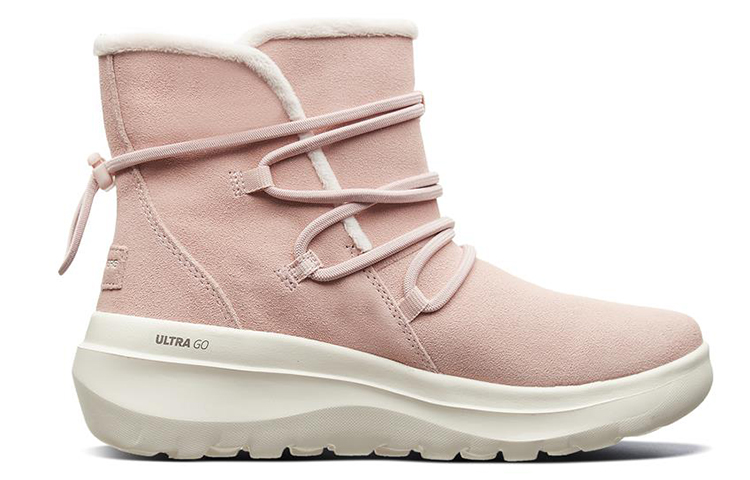 Order (W) Skechers Skyhigh Ultra '淡粉色人造毛雪地靴' 15547-LTPK