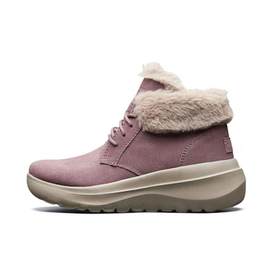 (W) Skechers Skyhigh Ultra 'Pink Faux-Fur Lined'