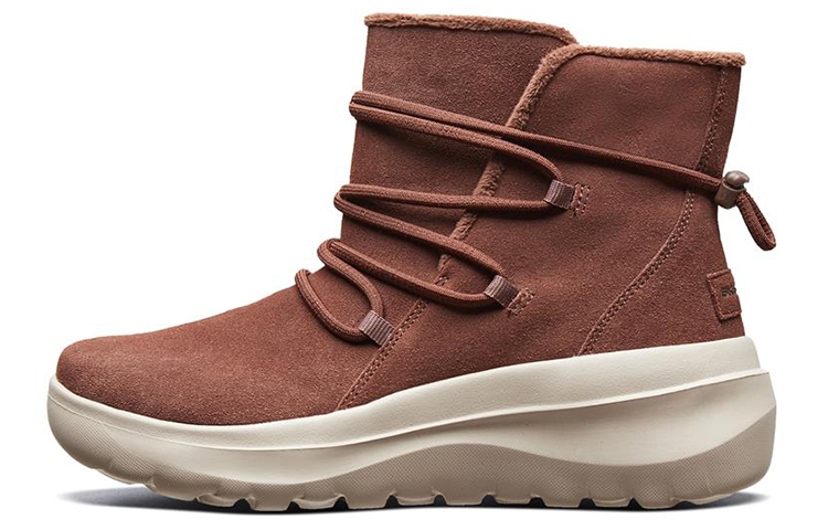 (Women) Skechers Skyhigh Ultra 'Taupe Faux Fur' 15547-CHOC