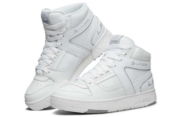 Lookbook (W) Skechers Slammers High 'Blanco' 74312-WHT