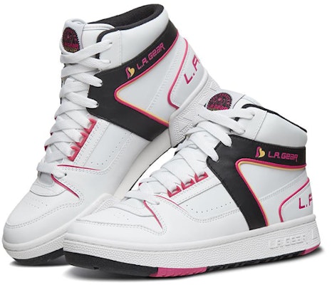 (Women) Skechers Slammers High 'White Black' 74312-WBHP Lookbook (Women) Skechers Slammers High 'White Black' 74312-WBHP