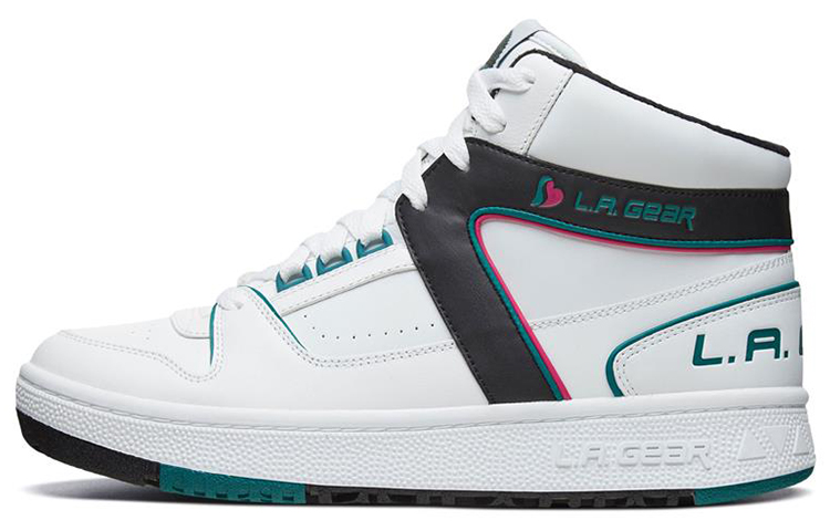 (Women) Skechers Slammers High 'White Black Blue' 74312-WBKT