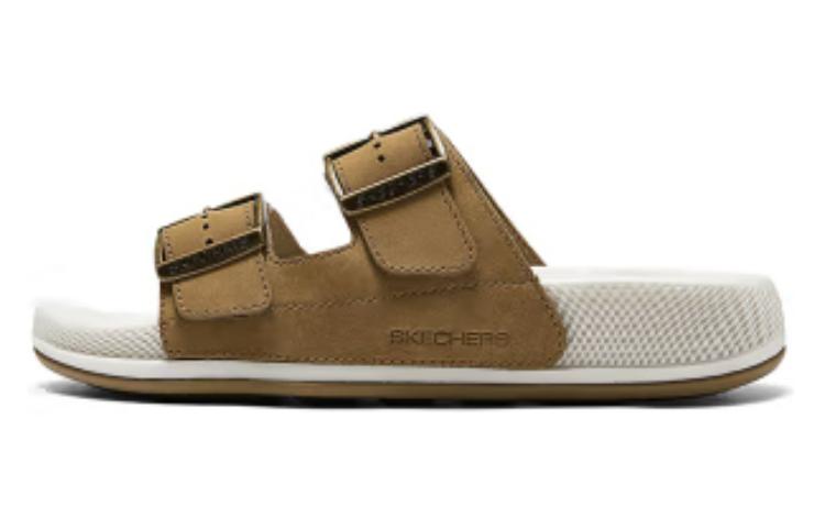 (Women) Skechers Slide 'Comfort Fashion Brown' 140466-TAN