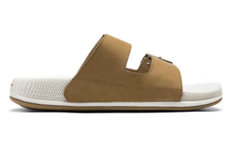 Order (W) 스케쳐스 슬라이드 '컴피 브라운' (Skechers Slide 'Comfy Brown') 140466-TAN