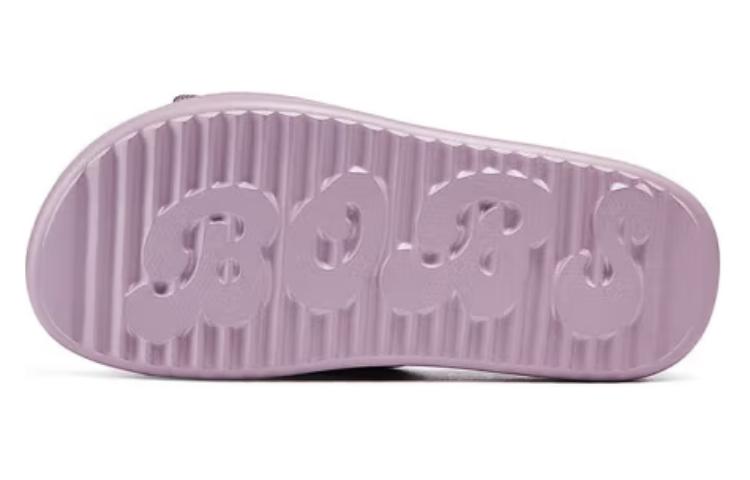 Shop Skechers 舒適簡約 輕便耐磨 一字拖鞋 女款 茱萸粉