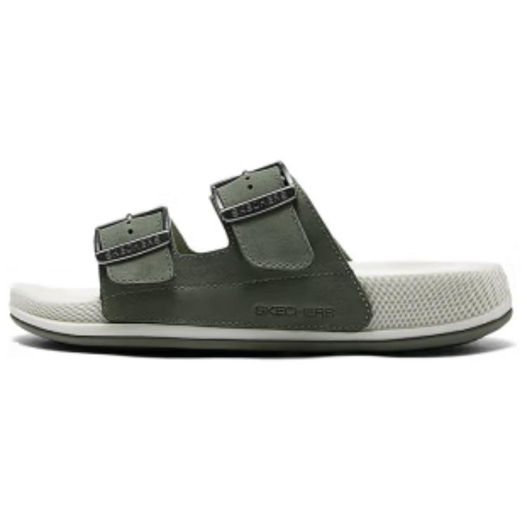 (Women) Skechers Slide 'Green Fashion Breathable' 140466-OLV