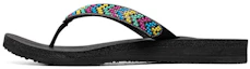 Buy (W) Skechers Slide Sandal ''Zwart Regenboog'' 119143-MLT