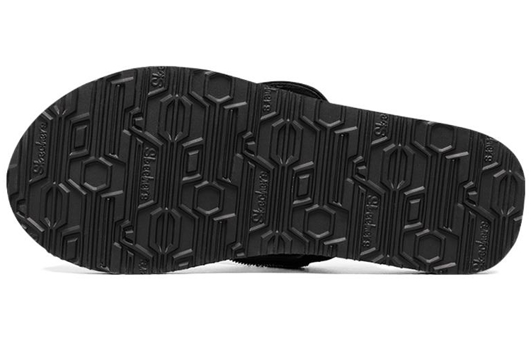 Shop (W) Skechers Slide Sandal ''Zwart Regenboog'' 119143-MLT