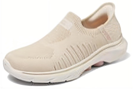 Skechers Slip-Ins 閃穿科技 減震透氣 低幫 生活休閒鞋 女款 米粉白 Lookbook Skechers Slip-Ins 閃穿科技 減震透氣 低幫 生活休閒鞋 女款 米粉白