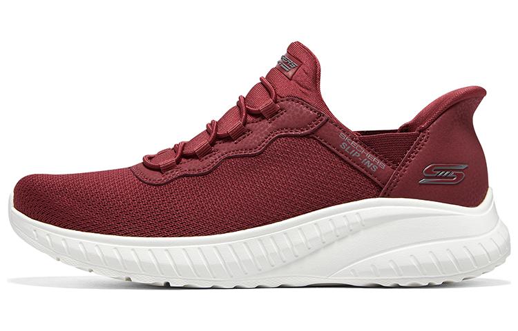 (Women) Skechers Slip-ins Bobs Sport Squad Chaos 'Red' 117500-RED