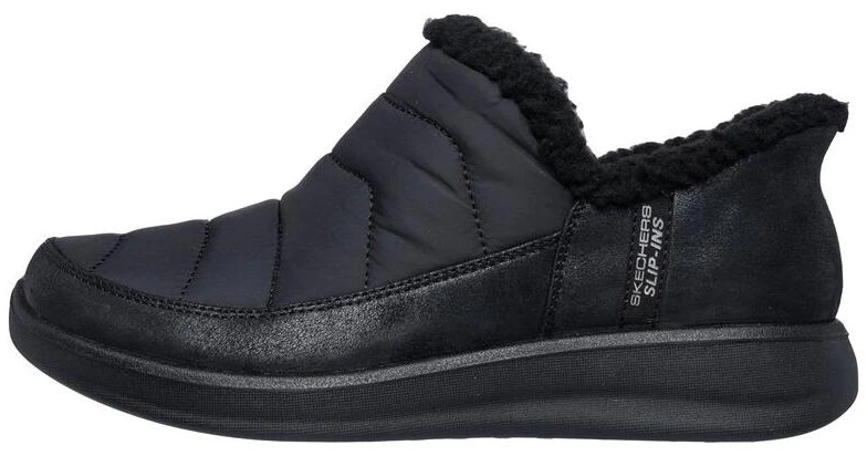 women-skechers-slip-ins-cozy-escape-snowpuff-casual-shoes-black-168113-bbk