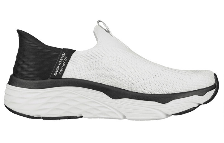 (W) Skechers Slip-ins Max Cushioning 'White Black' 圖 2