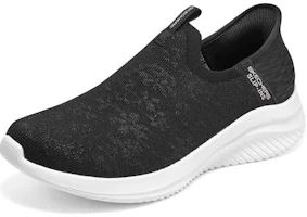 Order Skechers 閃穿科技 減震防滑耐磨 低筒 運動休閒鞋 女款 黑白色