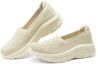 Lookbook (W) Skechers Slip-On 'Beige' Beige 158585-NAT