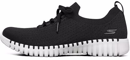 (Women) Skechers Slip-On 'Black' 124307-BKW (Women) Skechers Slip-On 'Black' 124307-BKW