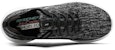 (W) Skechers Kasut Sarung 'Hitam Kelabu' 12831-BKGY