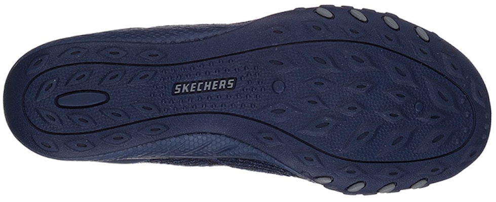 (W) Skechers Slip-On 'Biru' 23210-NVY Shop (W) Skechers Slip-On 'Biru' 23210-NVY