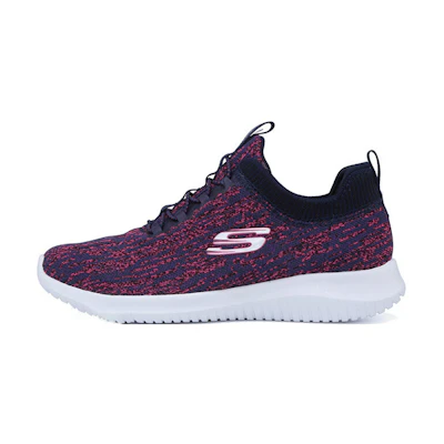 (W) Skechers Slip-On 'Blue Pink'
