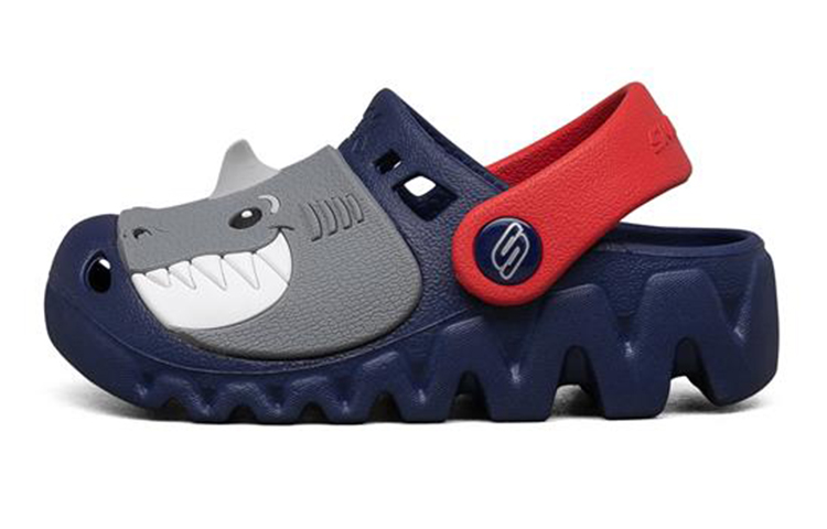 (Women) Skechers Slip-On 'Blue Red' 400074N-NVRD