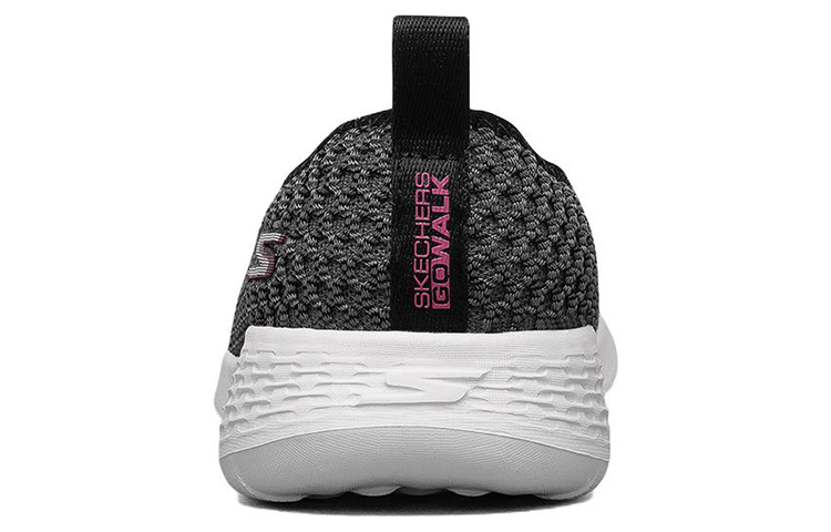 Shop (Women) Skechers Slip-On 'Breathable Mesh Black' 667050-BKPK