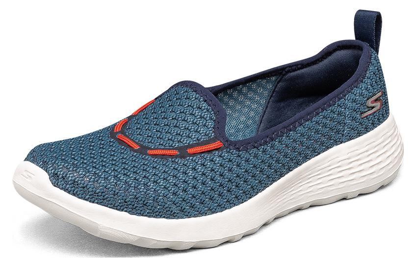 Lookbook (Women) Skechers Slip-On 'Deep Blue' 667050-NVCL