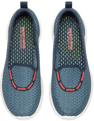 (Women) Skechers Slip-On 'Deep Blue' 667050-NVCL Shop (Women) Skechers Slip-On 'Deep Blue' 667050-NVCL
