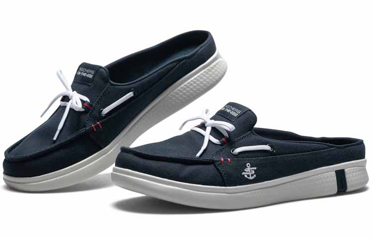 (W) Skechers Slip-On 'Deep Navy' 圖 3