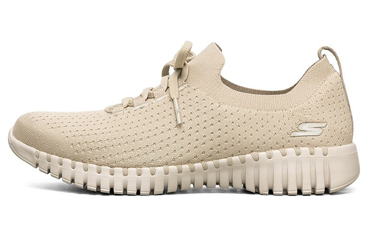 Buy Skechers 軟底緩震透氣 一腳蹬運動休閒鞋 女款 灰褐色