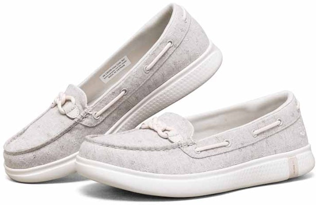 (W) Skechers Slip-On 'Kenyamanan Santai Alami' 136156-NAT Lookbook (W) Skechers Slip-On 'Kenyamanan Santai Alami' 136156-NAT