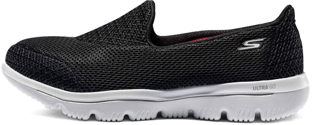 (Women) Skechers Slip-On Casual 'Breathable Black' 15765-BKW Buy (Women) Skechers Slip-On Casual 'Breathable Black' 15765-BKW