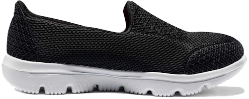 Order (W) Skechers Slip-On Kasual 'Hitam Bernafas' 15765-BKW