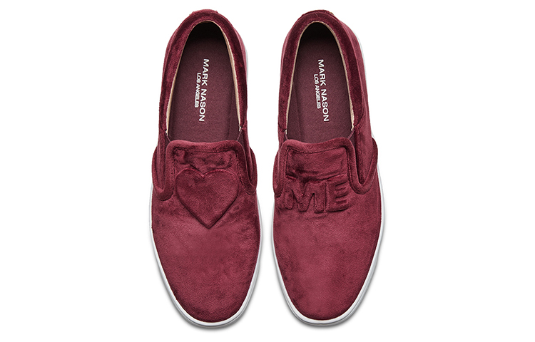 Shop (Women) Skechers Slip-On Casual 'Red' 68744-BURG