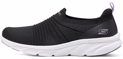 (Women) Skechers Slip-On Low 'Black and White' 104339-BKW (Women) Skechers Slip-On Low 'Black and White' 104339-BKW