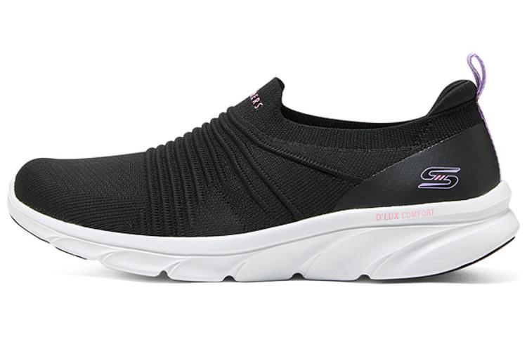 (Women) Skechers Slip-On Low 'Black and White' 104339-BKW