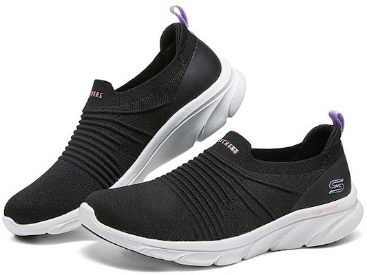 (W) スケッチャーズ スリップオン ロー 黒白 (Sukecchaazu Surippuon Roo Kuro Shiro) 104339-BKW Order (W) スケッチャーズ スリップオン ロー 黒白 (Sukecchaazu Surippuon Roo Kuro Shiro) 104339-BKW