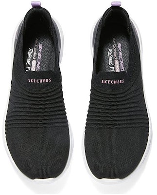 (W) スケッチャーズ スリップオン ロー 黒白 (Sukecchaazu Surippuon Roo Kuro Shiro) 104339-BKW Lookbook (W) スケッチャーズ スリップオン ロー 黒白 (Sukecchaazu Surippuon Roo Kuro Shiro) 104339-BKW