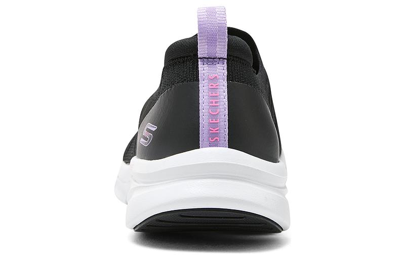 Shop (Women) Skechers Slip-On Low 'Black and White' 104339-BKW