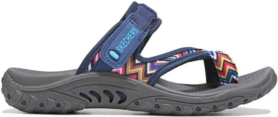(Women) Skechers Slip-On Sandal 'Grey Blue' 55108 Order (Women) Skechers Slip-On Sandal 'Grey Blue' 55108