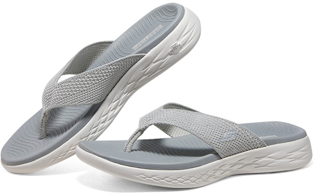 (Women) Skechers Slip-On Sandal 'Grey Comfort' 140703-GRY Lookbook (Women) Skechers Slip-On Sandal 'Grey Comfort' 140703-GRY