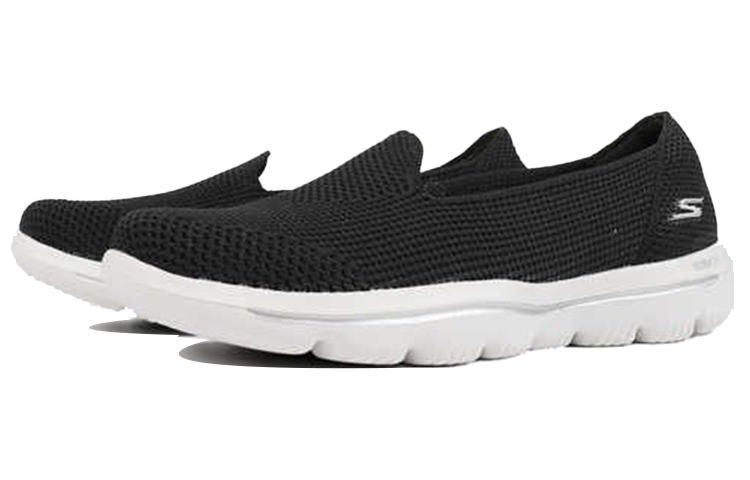 Lookbook (W) Scarpe Slip-On Skechers ''Nero Bianco'' 15755-BKW