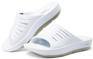 (W) Skechers 白色透气一脚蹬 休闲鞋 141706-WGY Lookbook (W) Skechers 白色透气一脚蹬 休闲鞋 141706-WGY