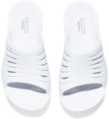 (Women) Skechers Slip-On Sneakers 'White Breathable' 141706-WGY Shop (Women) Skechers Slip-On Sneakers 'White Breathable' 141706-WGY
