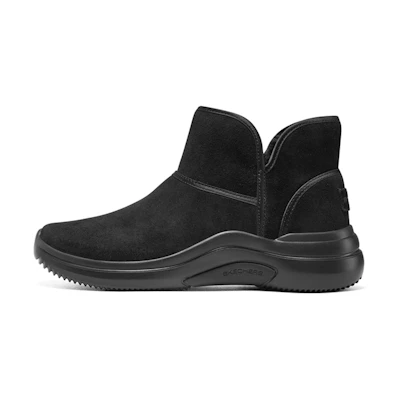 (W) Skechers Snow Sneakers Boots 'Black'