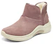 Lookbook Skechers 一腳蹬雪地靴 女款 茱萸粉