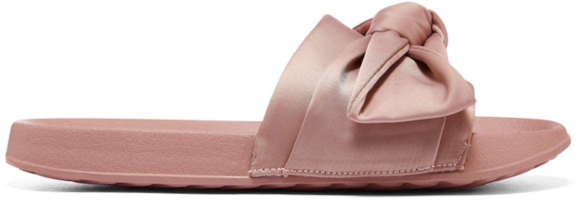 (Women) Skechers Slip-On Sport Flat Slides 'Pink Bow' 31533-ROS Order (Women) Skechers Slip-On Sport Flat Slides 'Pink Bow' 31533-ROS
