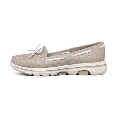 (W) Skechers Slip-On Sport Sandal 'Grey Brown'