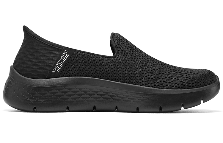 Order (W) スケッチャーズ スリップイン 黒 ローカット (Sukecchaazu Surippuin Kuro Rookatto) 124963-BBK