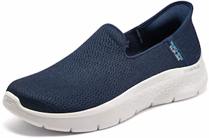 Lookbook (W) Skechers Slip Ins 'Azul Blanco' 124963-NVY