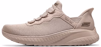 (Women) Skechers Slip-ins Bobs Sport Squad Chaos 'Wonder Mauve' 117500-TAN (Women) Skechers Slip-ins Bobs Sport Squad Chaos 'Wonder Mauve' 117500-TAN