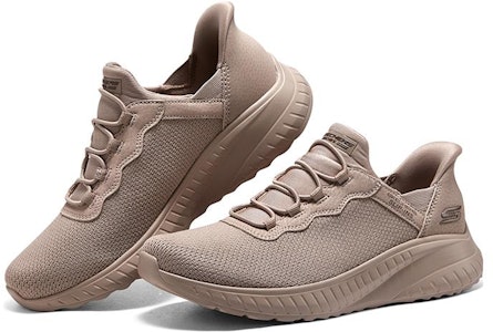 Skechers Slip ins 閃穿科技 防滑耐磨 低筒 運動休閒鞋 女款 棕 Lookbook Skechers Slip ins 閃穿科技 防滑耐磨 低筒 運動休閒鞋 女款 棕